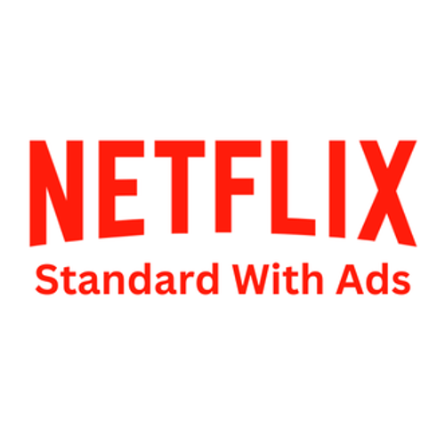 Logo Netflix Standard with Ads